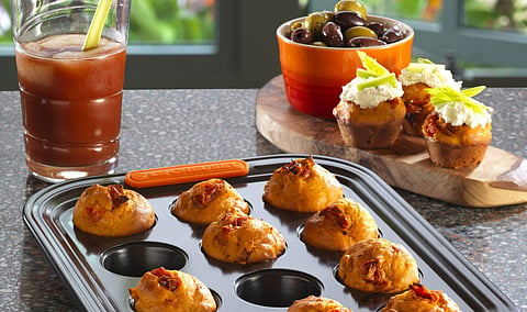 Recipe: Bloody Mary muffins for cocktail hour, anyone?