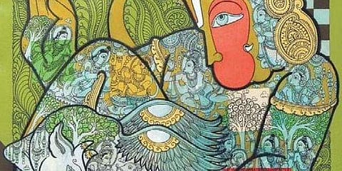 South India’s prominent artists are exhibiting their works at the Thanal Art Gallery in Thiruvananthapuram