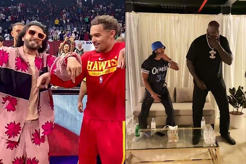 Ranveer Singh took to his official Instagram account to share the videos