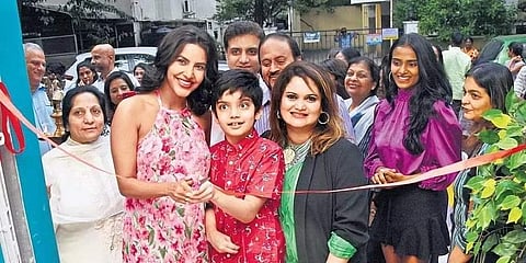 Shopaholics was inaugurated by actress Priya Anand on Saturday | Ashwin Prasath