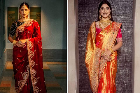 Two of the popular drapes