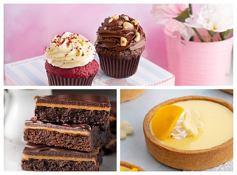 Delectable desserts at Theobroma