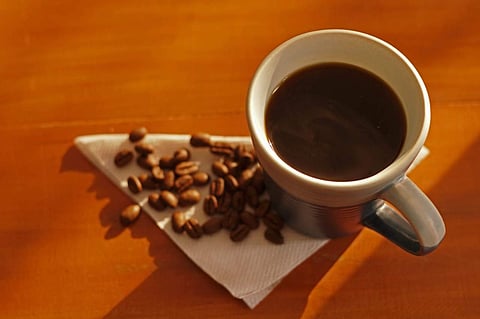 Freshly brewed coffee at Craft Coffee Salt Lake