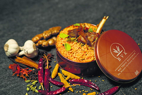 The BVK Mutton Biryani
