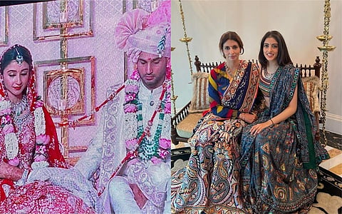 From the wedding (Source: Instagram)