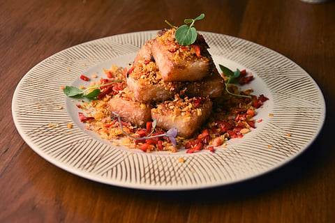Fried turnip cakes