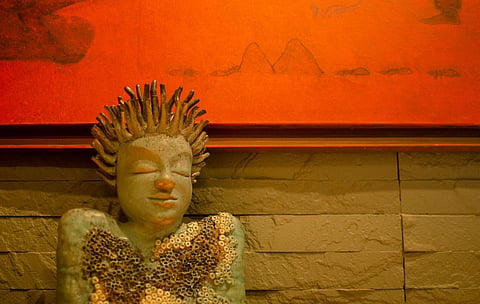 A glimpse of the exhibition by Kaee Contemporary