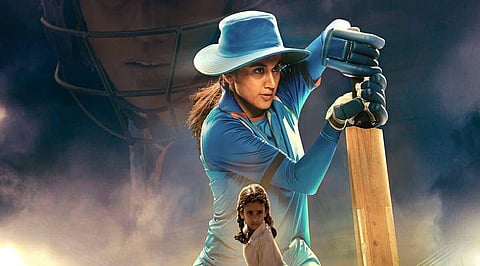 Taapsee Pannu as cricketer Mithali Raj in Shabaash Mithu. (Photo: PR Handout)