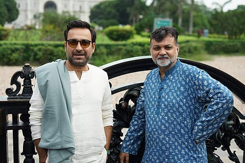 Pankaj Tripathi and Srijit Mukherji in Kolkata