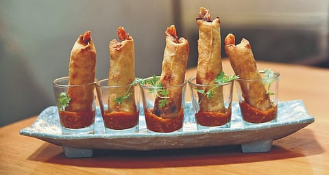 Almond Prawns