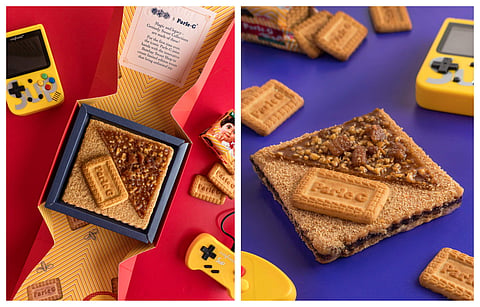 The Parle-G fudge by Bombay Sweet Shop