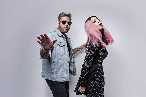 Shor Police duo Clinton Cerejo (composer) and Bianca Gomes (vocalist)