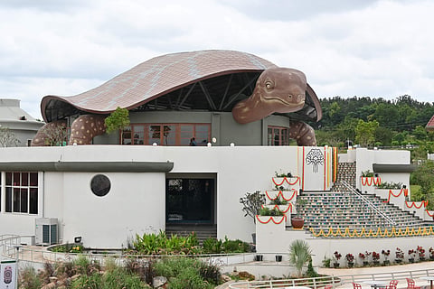Kurma, the Yoga Hall at Kshemavana
