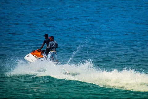 The beaches in the state offer a variety of water sports, including flyboarding and jet skiing| Picture credit: Hamza Shaikh (Unsplash)