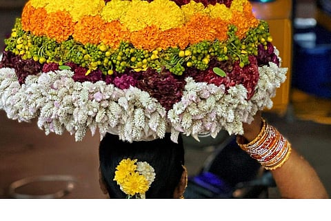Bathukamma festival