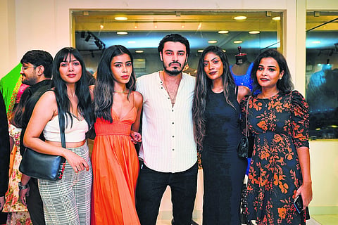 Jaya, Luma, Khan, Mansa & Abhi at Stephin Lalan's new store