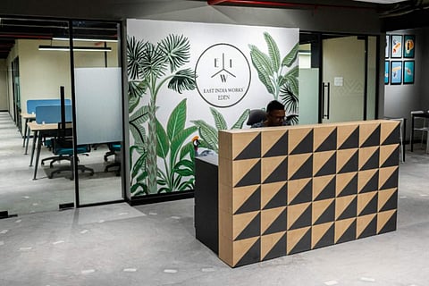 Reception area
