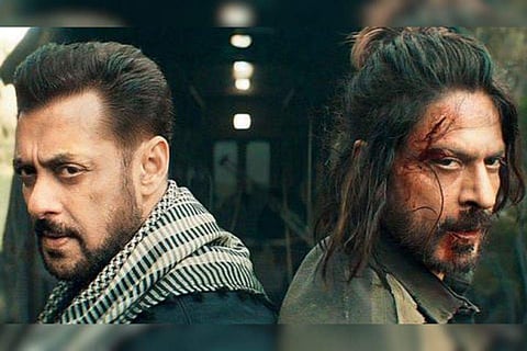 In frame: Salman Khan and Shah Rukh Khan in Pathaan