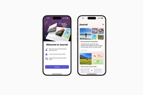 New Apple iPhone app Journal to help you reflect on everyday moments