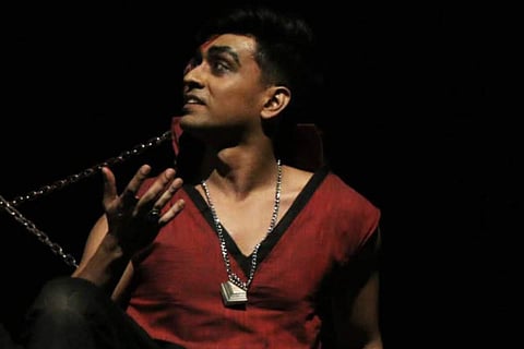 Arpan on stage