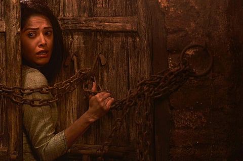 Nushrratt Bharuccha in a still from the film