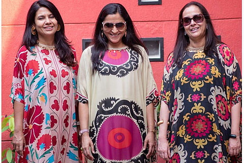 (L-R) Sonali, Shiva, Seema