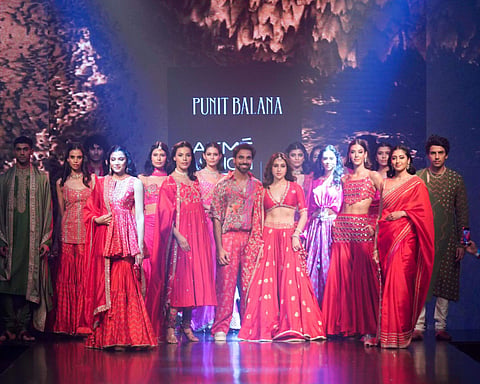 Punit Balana at Lakmé Fashion Week