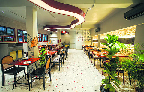 A glimpse of the interiors