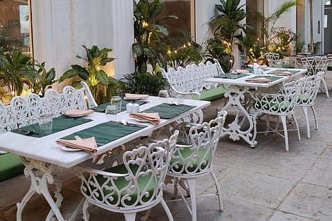Outdoor seating