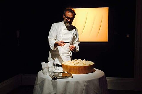The underlying social and environmental conscience present in each meal that Massimo serves is a significant component of his cuisine