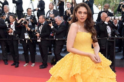 Aditi Rao Hydari at Cannes 2023 red carpet