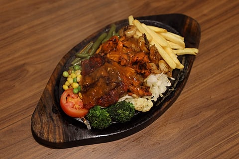 At Sizzling Joe