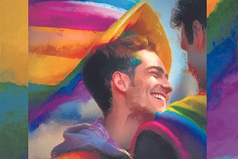 Poster of Ticket 9, celebrating queerness