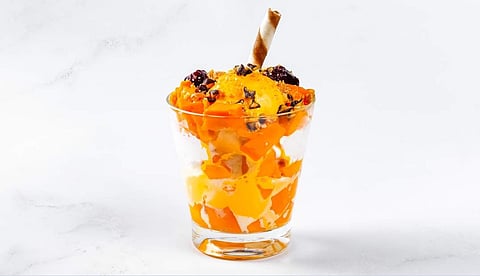 Fresh Mango Sundae