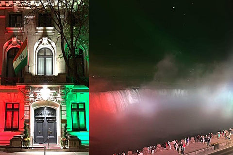 Indian Embassy in New York and Niagra Falls