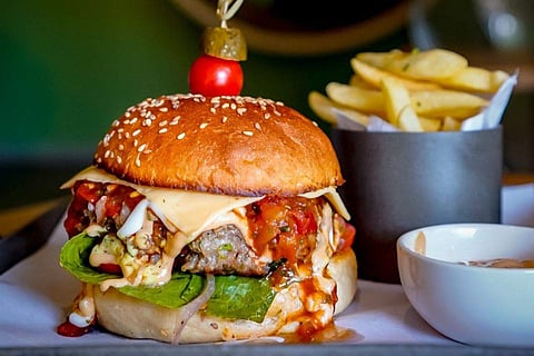 Tex Mex Lamb Burger