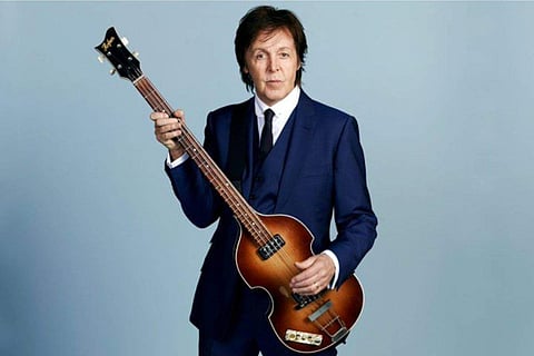 In frame: Paul McCartney