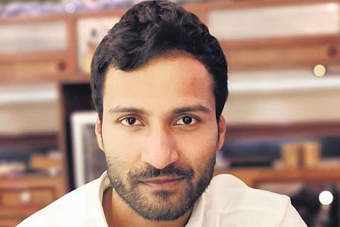 In frame: Rijul Ray