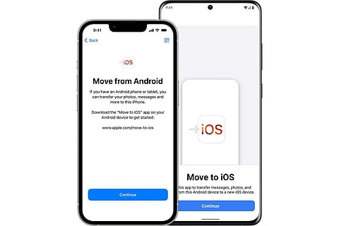 Apple Android to iOS