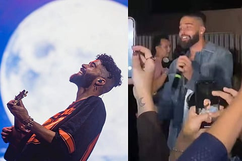 Indo-Canadian singer AP Dhillon delights Delhites' with a surprise performance