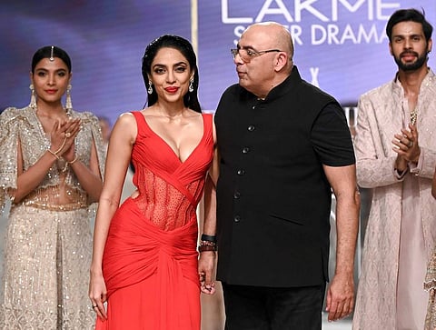 Designer Tarun Tahiliani Collection, Sheer Drama, embodies the heritage textile in a modern avatar