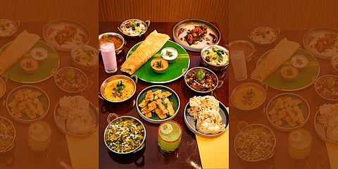 Onam meal at Novotel