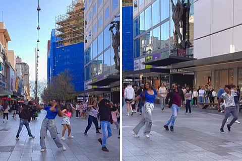 Garba flash mob takes over Australia's Adelaide, dance video goes viral