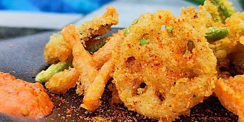 Vegetable fritters