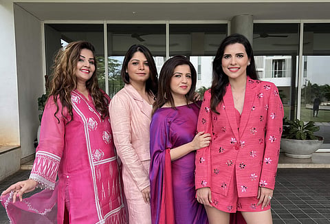 Aru, Reena, Shweta & Paloma