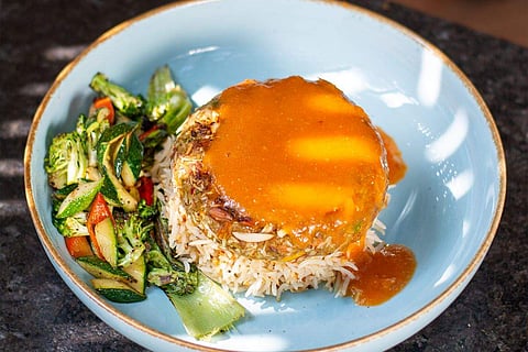 In frame: Veg Steak
