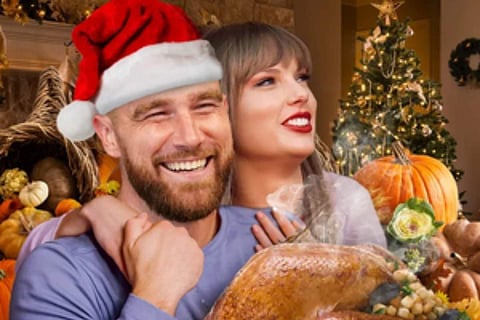 Taylor Swift and Travis Kelce | Pic: IANS Photo