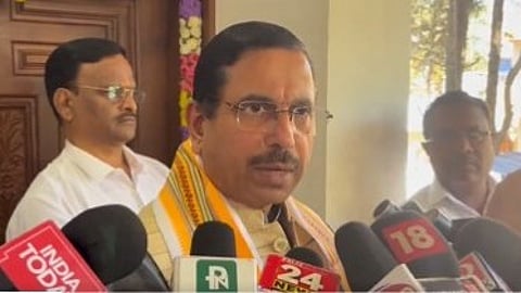 ಸಂಸದೀಯ ವ್ಯವಹಾರಗಳ ಸಚಿವ ಪ್ರಹ್ಲಾದ್ ಜೋಶಿ