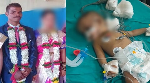 ಮಗು ಹತ್ಯೆ ಮಾಡಿದ ಪಾಪಿ ತಂದೆ