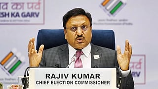 ಮುಖ್ಯ ಚುನಾವಣಾ ಆಯುಕ್ತರು ರಾಜೀವ್ ಕುಮಾರ್